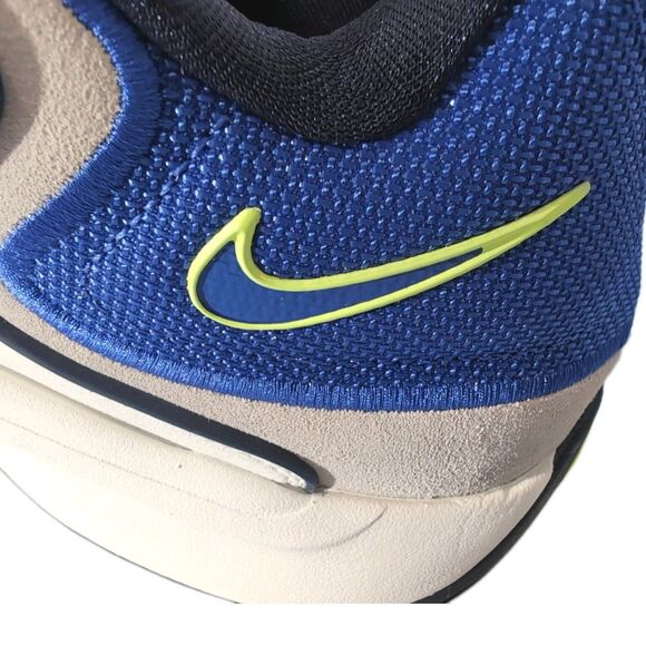 Nike KD18 "Smart City" basketball shoes Hyper Royal/Neon Yellow/Sail Size 10.5 - Picture 13 of 16